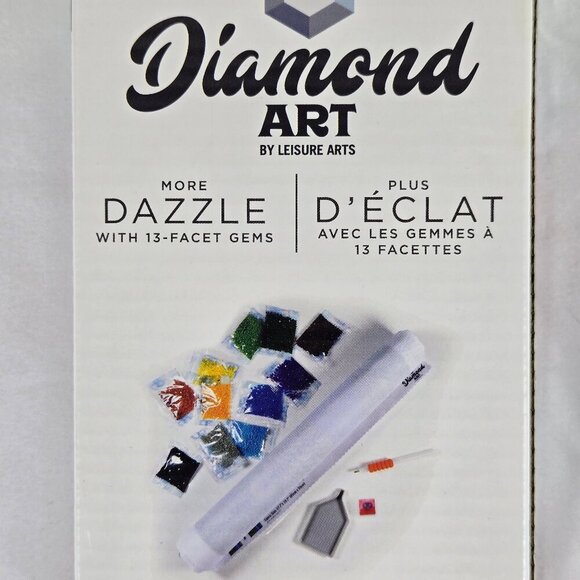 Diamond Dotz "Poppies" Triptych 3 Canvas Series Each Canvas is 11" x 14" New - Picture 8 of 12